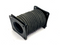 Hoffman F44WFF Flexible Wireway Fitting, 4" x 4" Feed-Through, Textured Rubber - Maverick Industrial Sales