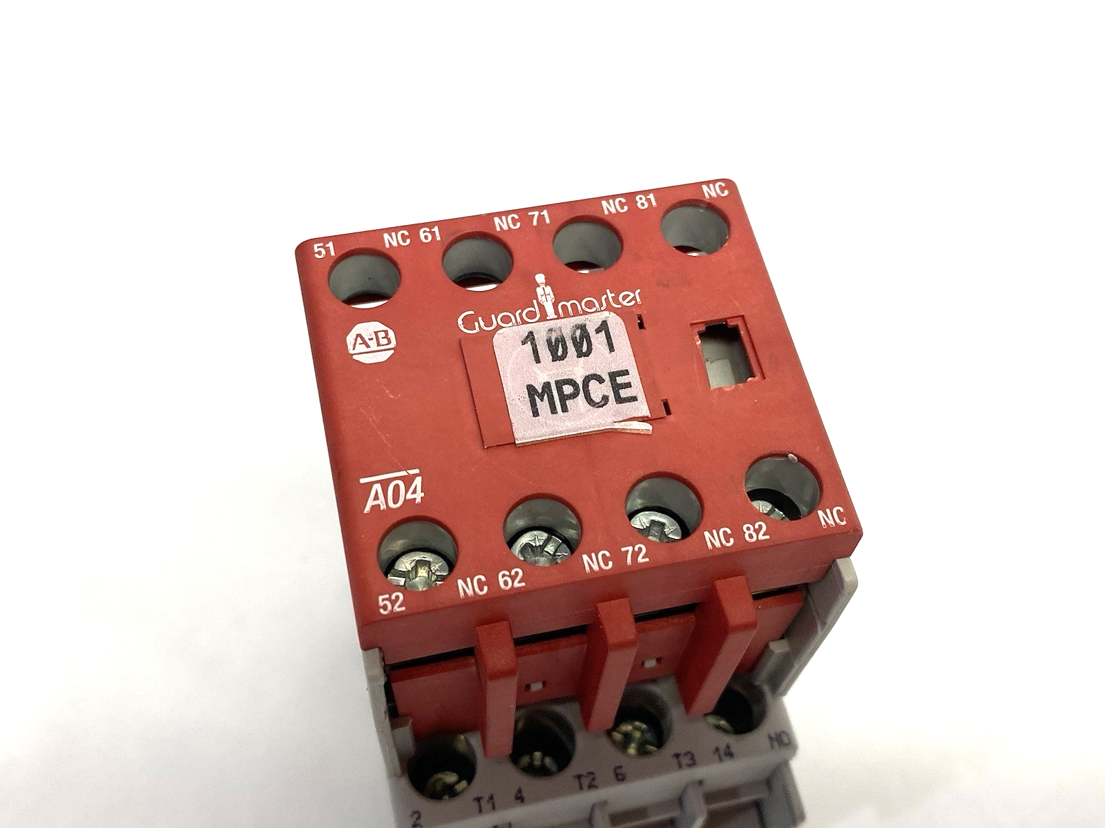 Allen Bradley 100S-C09EJ14C Ser. A Safety Contactor, 3 N.O. Main, 1 N.O. 4 N.C. - Maverick Industrial Sales