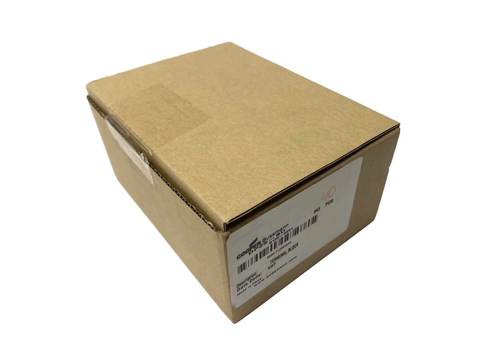 Cooper Bussmann DP25-BU Terminal Block LOT OF 40 - New – Open box - Maverick Industrial Sales