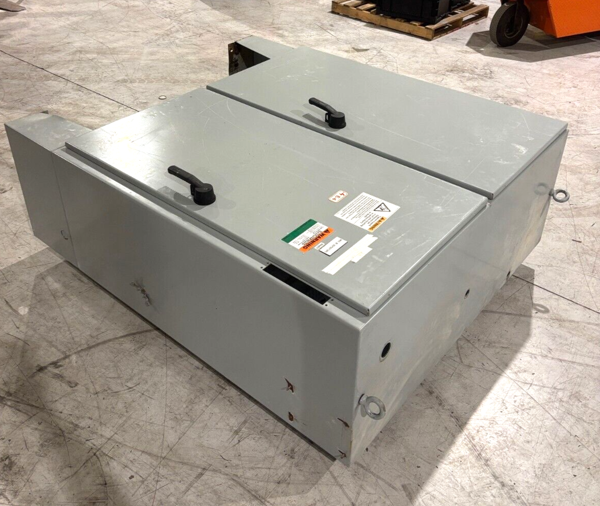 Hoffman A60X6124LPFTC Electrical Panel Enclosure, 60x61x24, Type 12, 2-Door - Maverick Industrial Sales