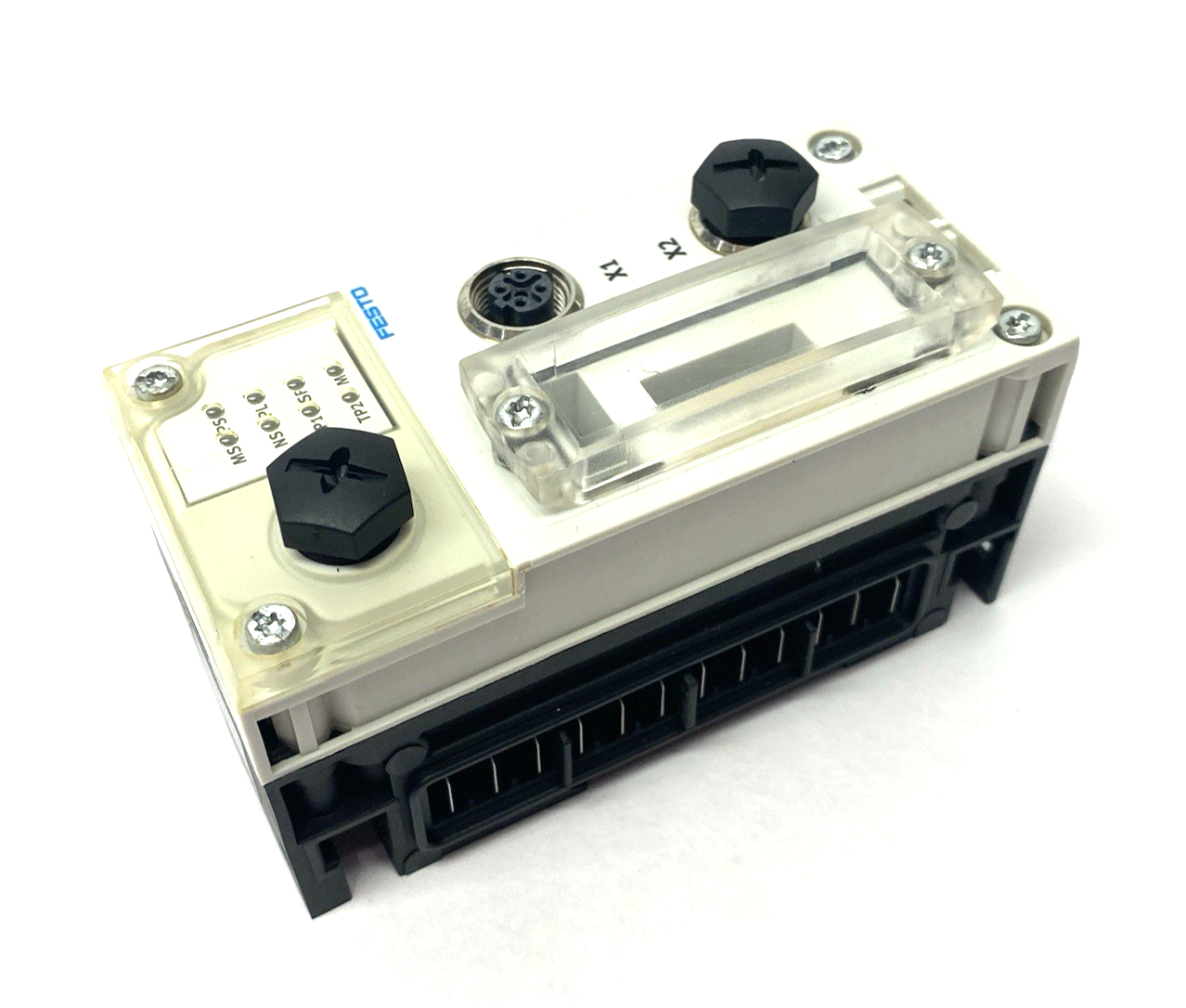 CPX-FB36 | Festo EtherNet/IP Modbus® TCP Node 1912451, CPX-GE-EV-S Interlink Block - Used - Maverick Industrial Sales