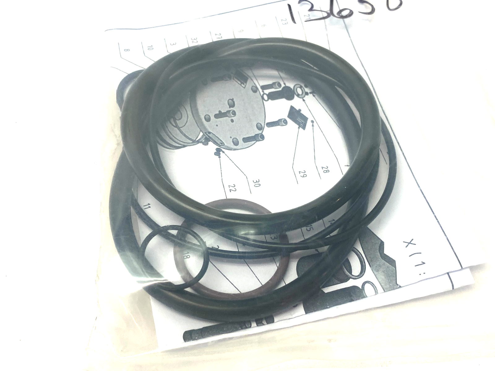 Reinhardt-Technik A-011510121 Air Motor Seal/Wear Replacement Kit 180 E - Maverick Industrial Sales