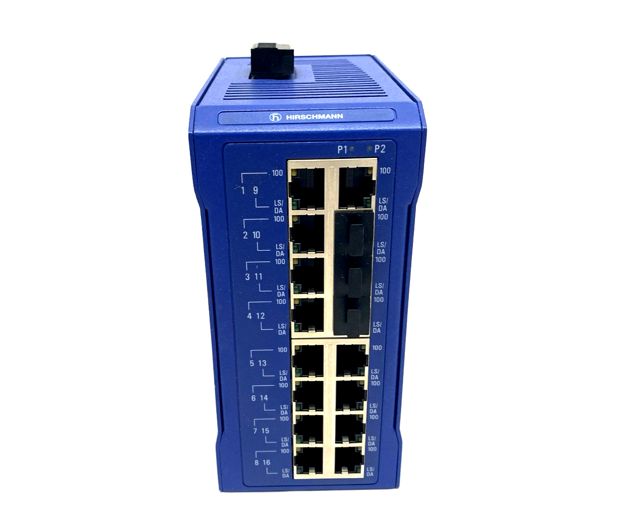 SPIDER II 16TX EEC | Hirschmann Industrial Ethernet Rail Switch 942120001 - Used - Maverick Industrial Sales