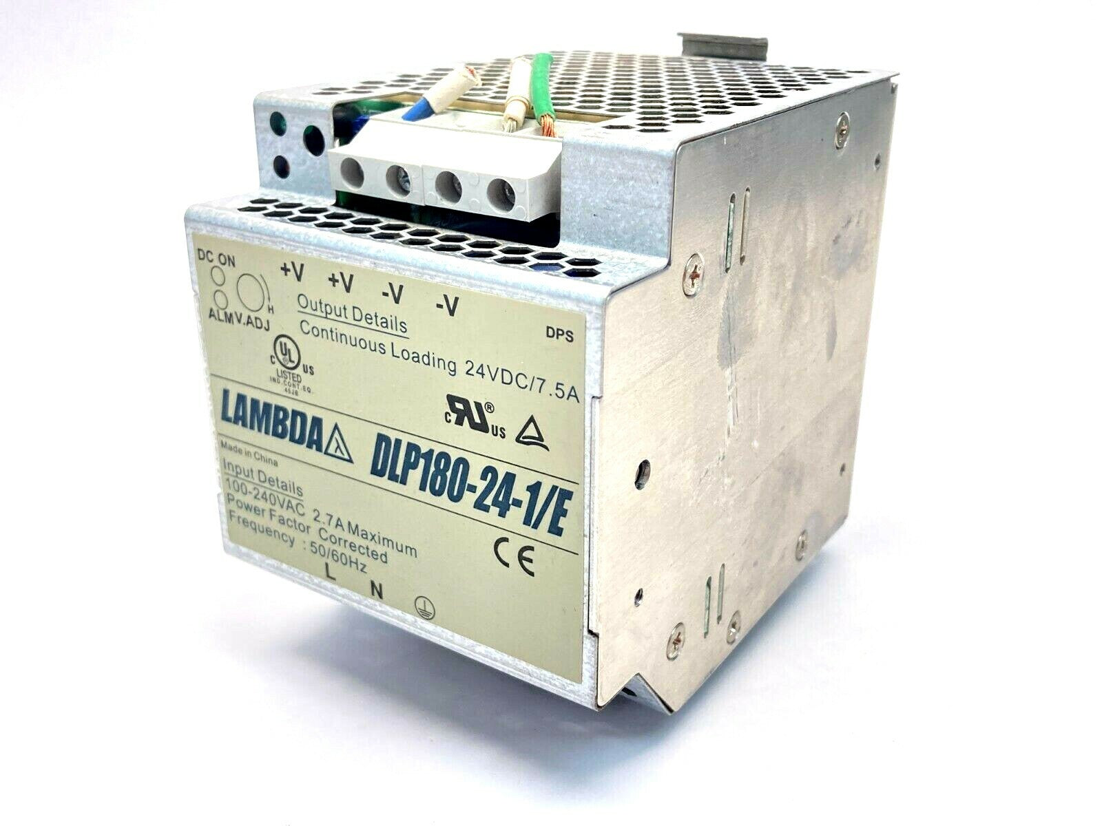 TDK-Lambda DLP180-24-1/E AC-DC Power Supply - Maverick Industrial Sales