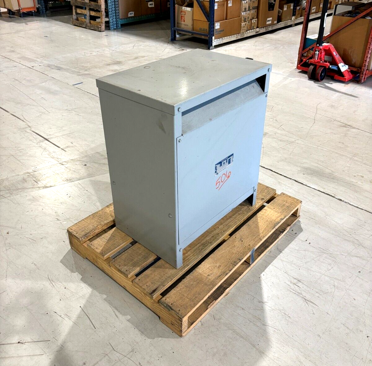 439750 | GS Hevi-Duty Electric 50.7 KVA Transformer, HV 203/460 LV 480ZZ/277, 3 Phase - Used - Maverick Industrial Sales