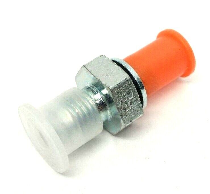 Parker 4F4OMXS 37 Degree Flare JIC Tube Fitting 1/8"-28BSPP 7/16"-20UNF LOT OF 3 - Maverick Industrial Sales