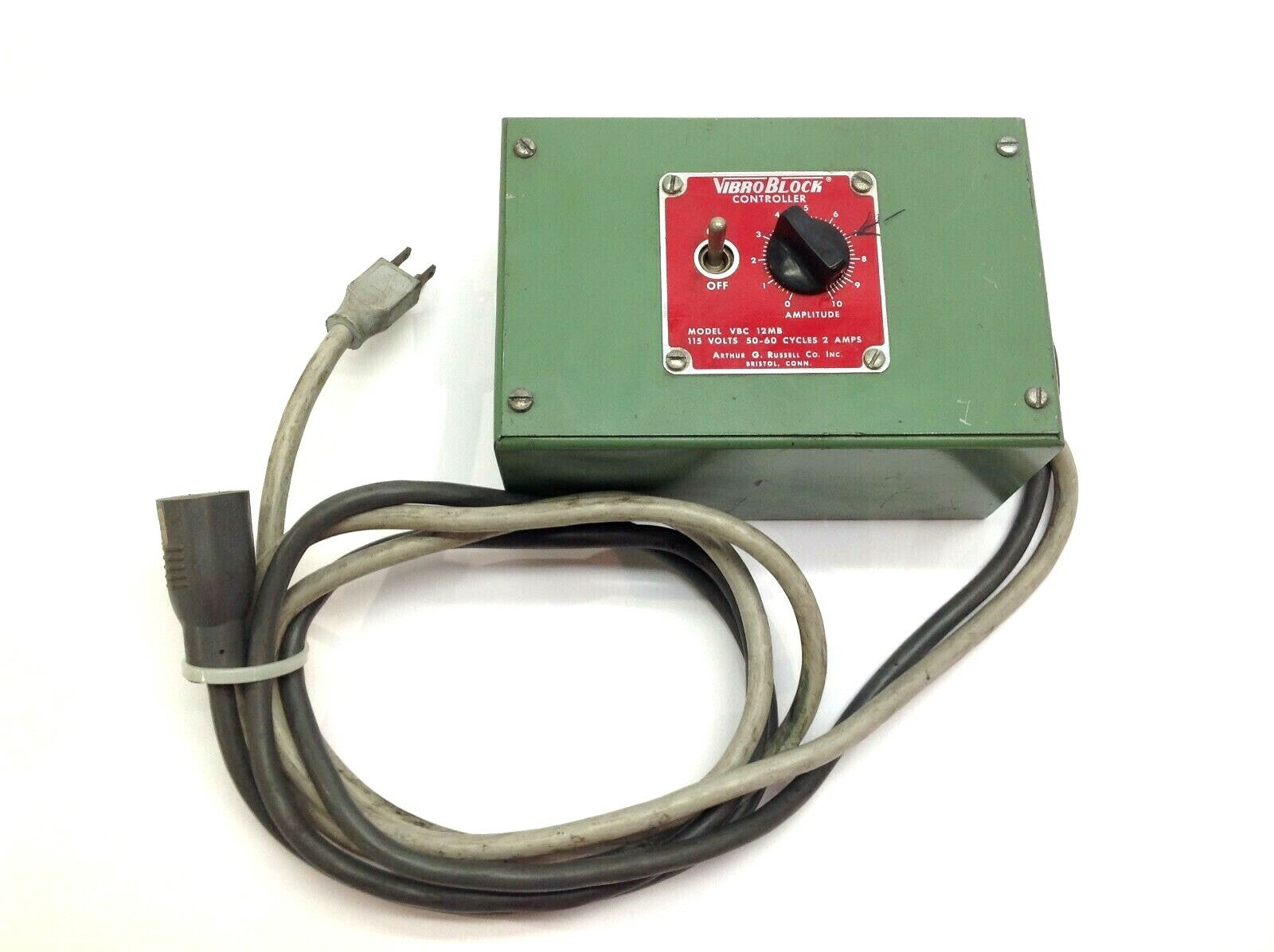 Arthur G Russell VBC-12MB Manually Adjustable VibroBlock Controller - Maverick Industrial Sales