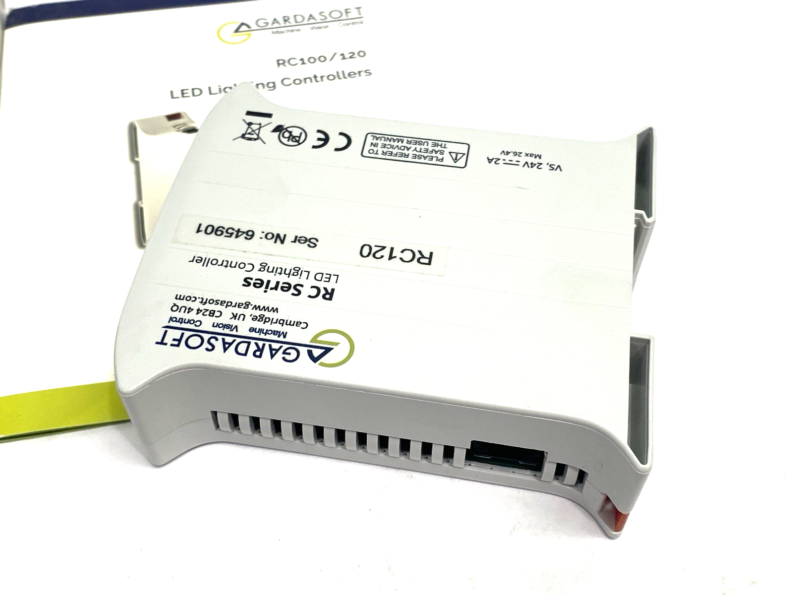 RC120 | Gardasoft Machine Vision Control LED Lighting Controller, Single Channel - New – Open box - Maverick Industrial Sales