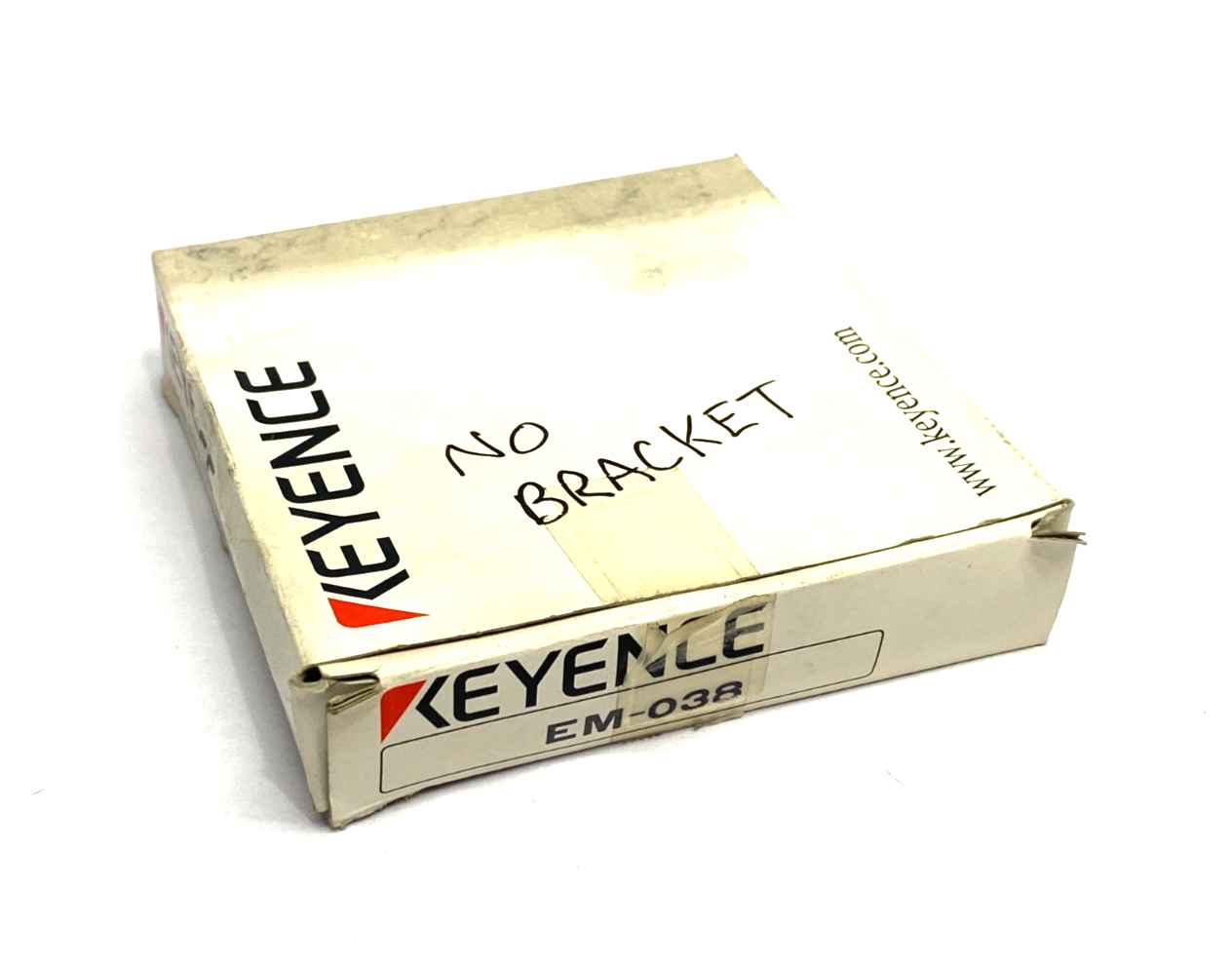 Keyence EM-038 Proximity Sensor Main Unit, Shielded Type, f3.8, NPN, NO BRACKET - Maverick Industrial Sales