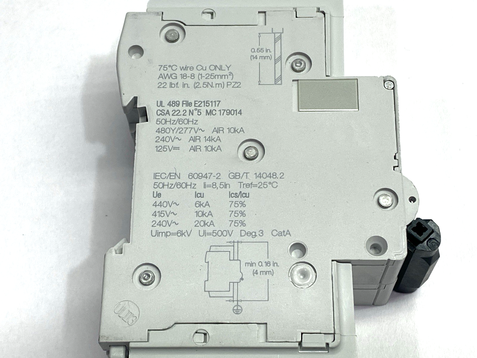Schneider Electric M9F42215 Miniature Circuit Breaker 15A - Maverick Industrial Sales