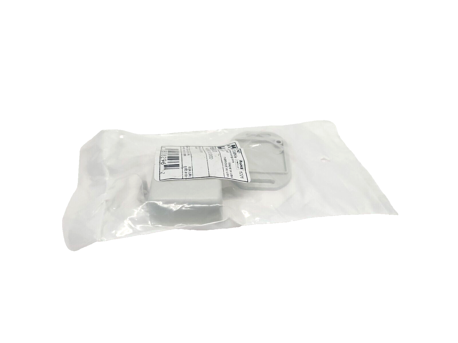 1551MFLGY | Hammond Manufacturing Gray Plastic Enclosure w/ Lid 35mmx20mm LOT OF 4 - New - Maverick Industrial Sales