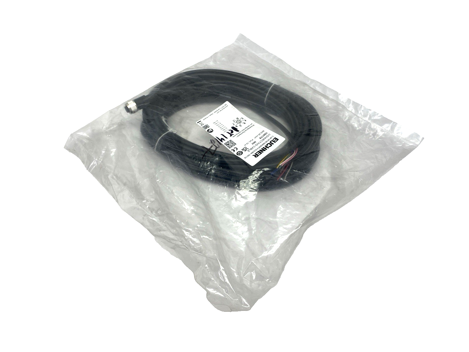 Euchner C-M12F08-08X025PV10,0-MA-100178 Connecting Cable 10m 100178 - Maverick Industrial Sales