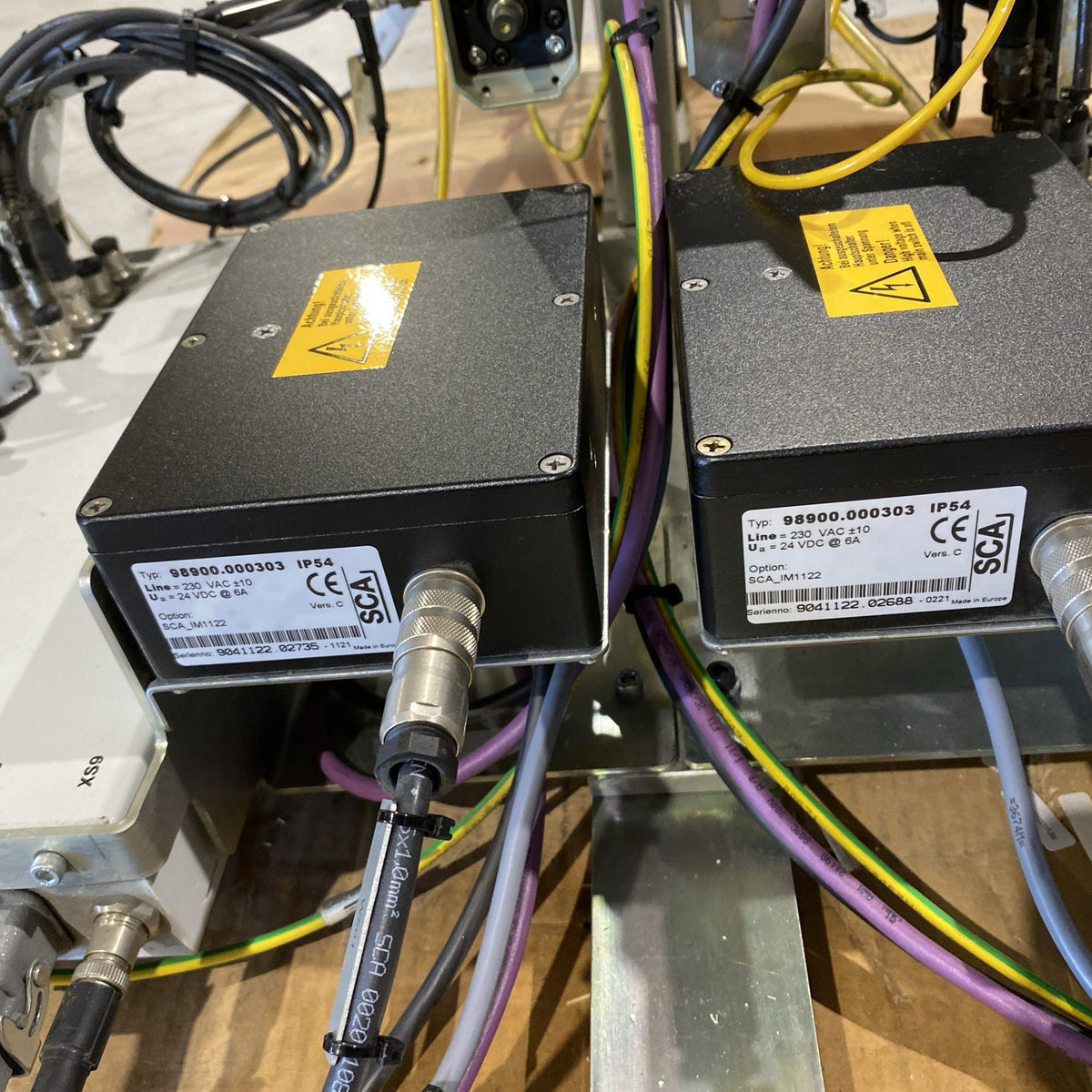 84890.000085 | Atlas Copco SCA ADKE-2K-6000 2K Adhesive Tandem Dispense Meter - For parts or not working - Maverick Industrial Sales