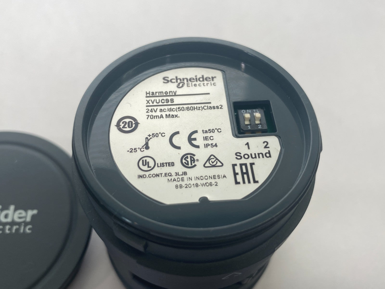Schneider Electric XVUC9S Harmony Stack Light Buzzer Element 2-Sound 24VAC/DC - Maverick Industrial Sales