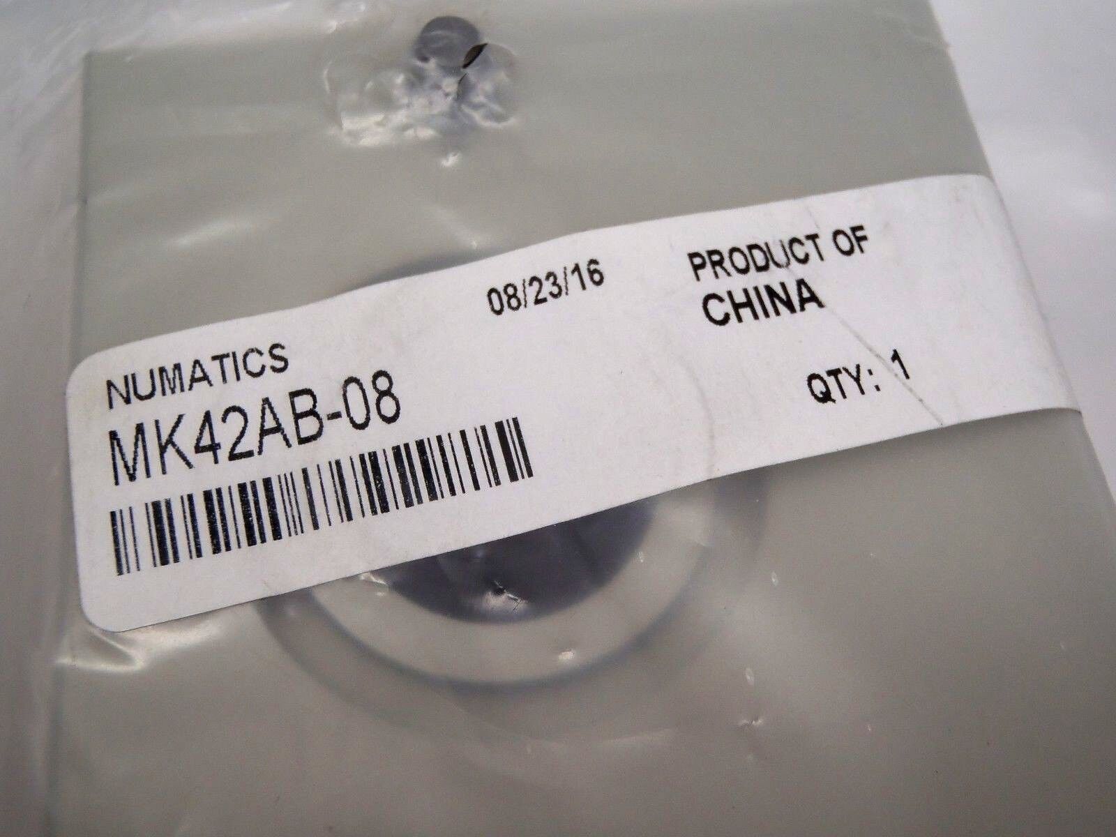 Numatics MK42AB-08 End Plates w/ Brackets 1"NPT - Maverick Industrial Sales