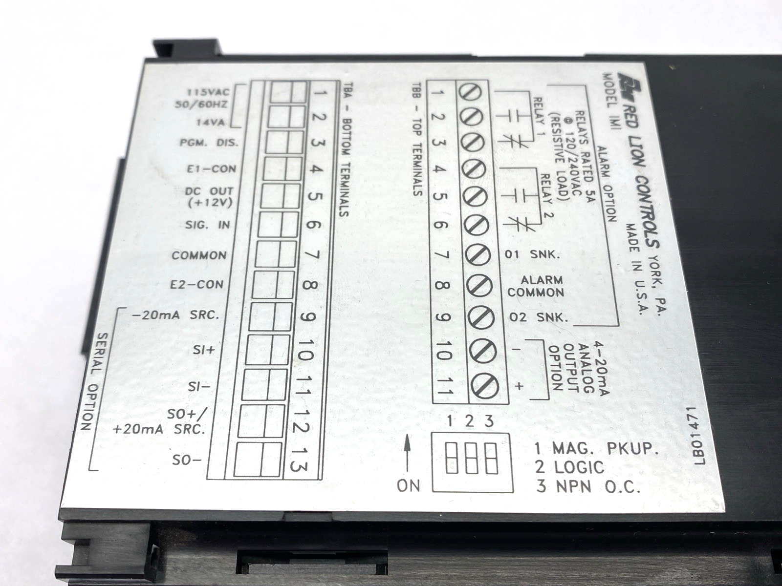 IMI04100 | Red Lion Controls Apollo Intelligent 6 Digit Meter - Used - Maverick Industrial Sales