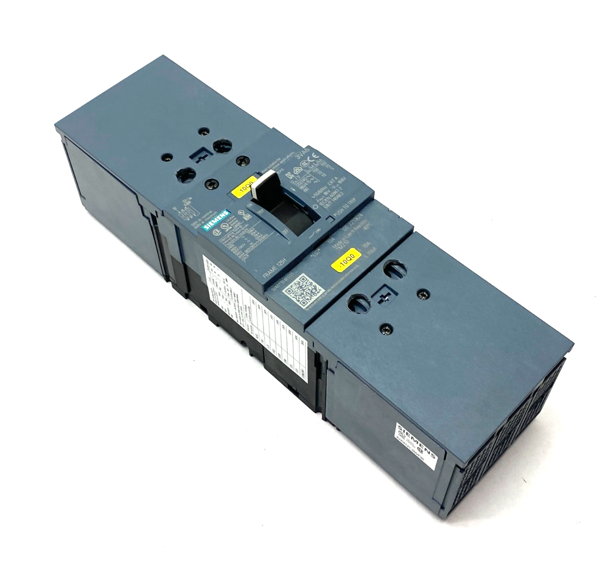 Siemens 3VA5170-6ED31-0AA0 Circuit Breaker 3-Pole 125 Breaking Capacity - Maverick Industrial Sales