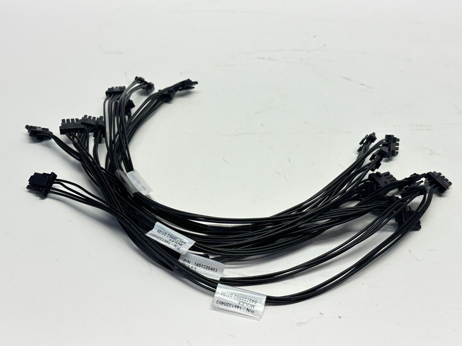 Molex 1451320403 Micro-Fit Cable Assembly 4-Position 11.81" Length LOT OF 10 - Maverick Industrial Sales
