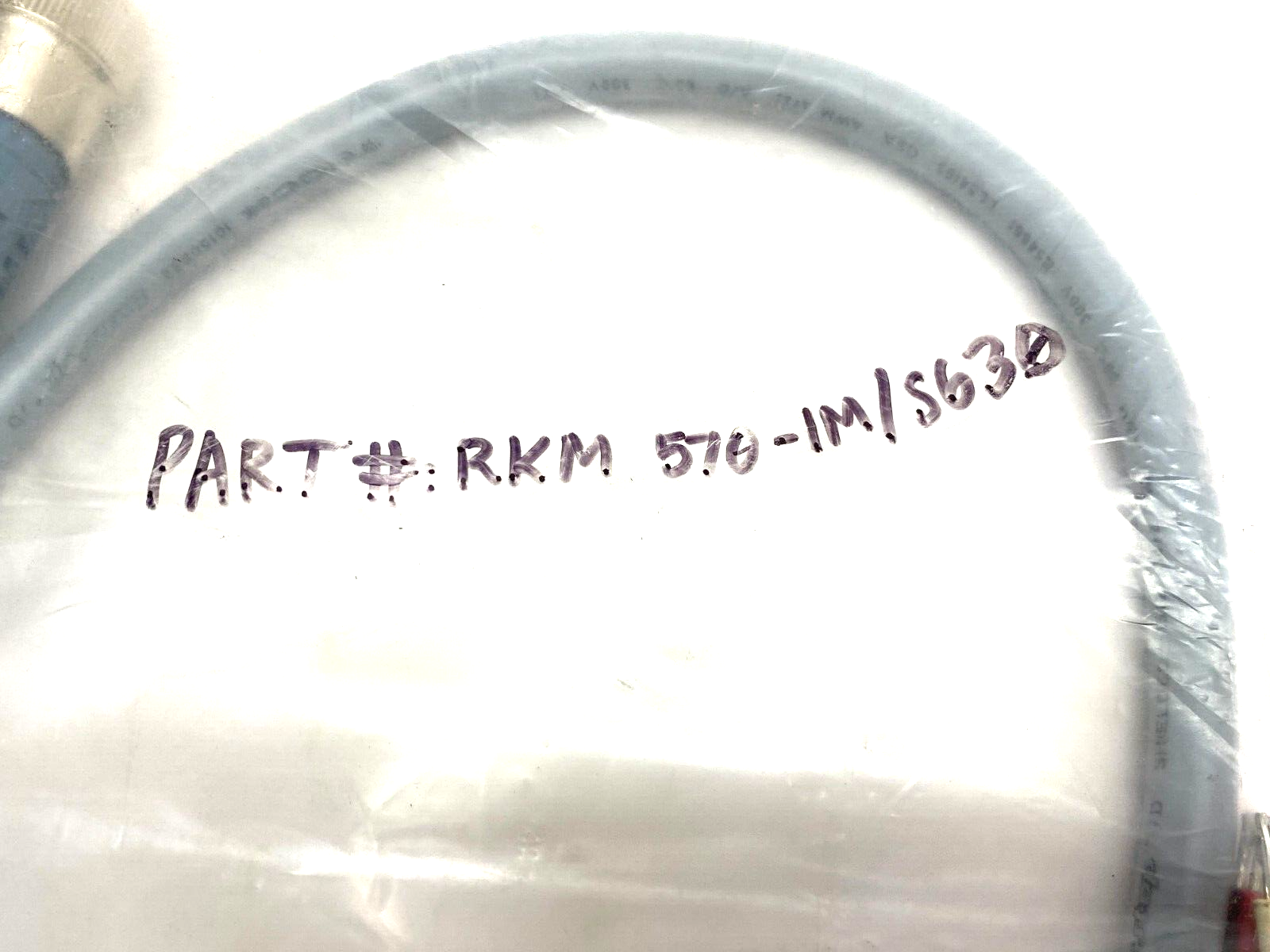 Turck RKM 570-1M/S630 BusStop Single Ended Cordset Female 7/8"-16 UN U0133-51 - Maverick Industrial Sales