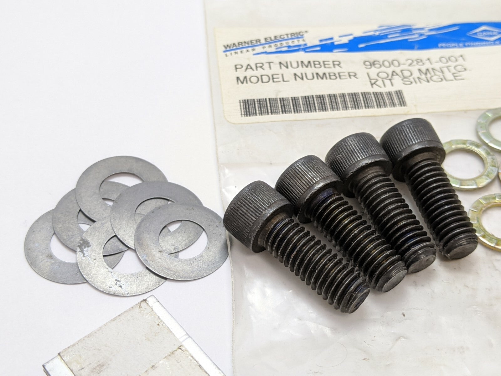 9600-281-001 | Warner Electric Load Mounting Kit Single - New – Open box - Maverick Industrial Sales