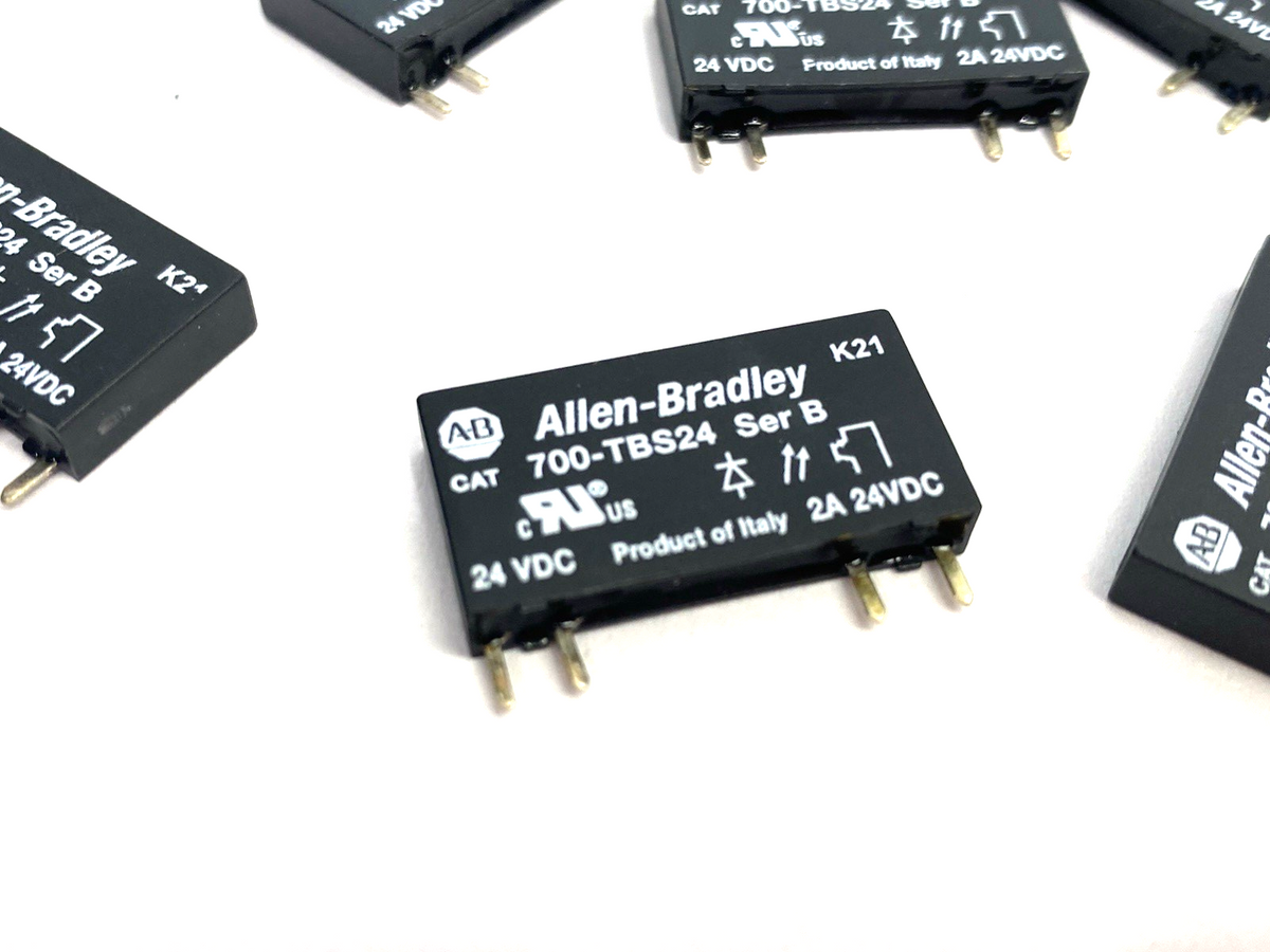 Allen Bradley 700-TBS24 Ser. B Solid-State Relay 1 N.O. SSR - DC LOT OF 17 - Maverick Industrial Sales