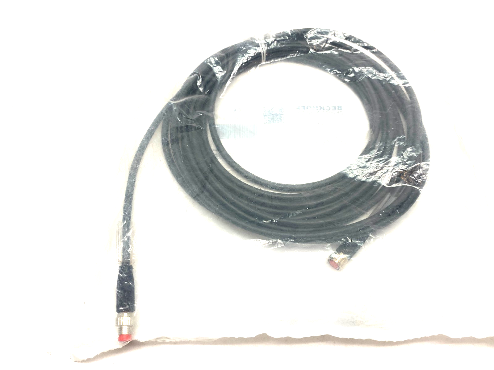 Beckhoff ZK2020-3132-0050 Double Ended Power Cable M8 4-Pin 5m 017948 - Maverick Industrial Sales