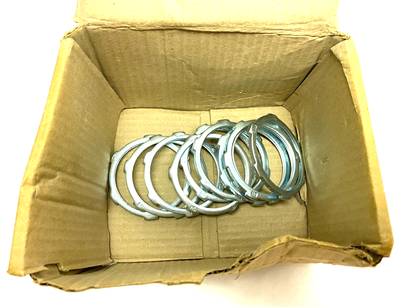 Cooper Crouse Hinds 16 IMC Rigid Conduit Locknut 2" Malleable Iron BOX OF 10 - Maverick Industrial Sales