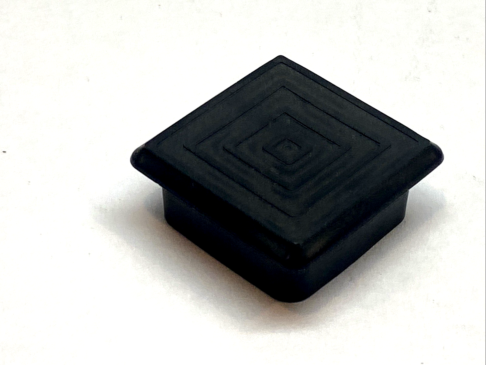 FP-241 | Caplugs Finishing Plug 1.5" Square Tubing 11ga Black - New – Open box - Maverick Industrial Sales