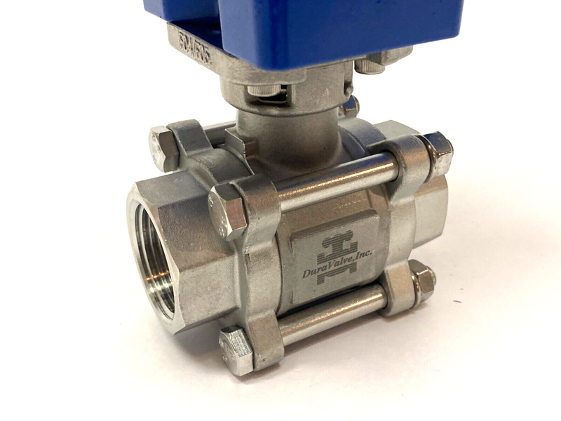 DuraValve EA7004 Electric Actuated Ball Valve 1" DM 340 w/ DR-2B Actuator - Maverick Industrial Sales