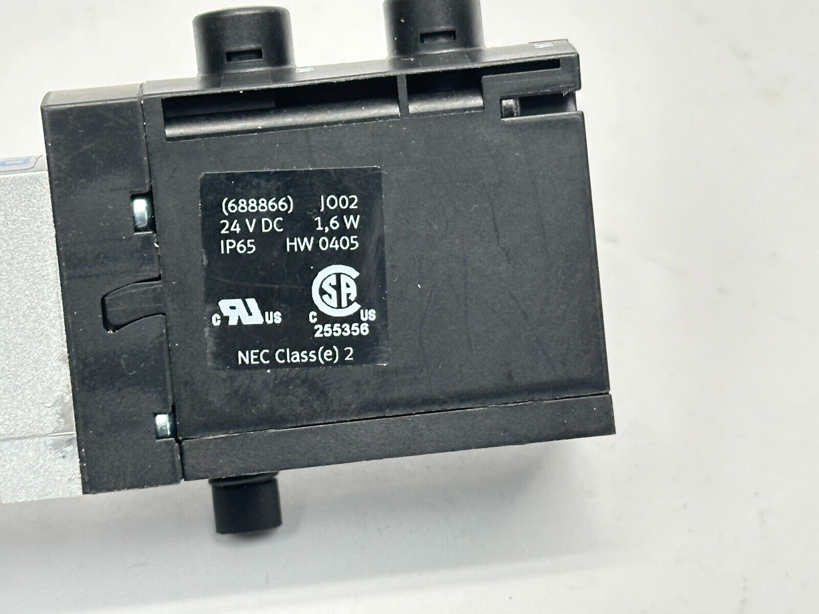 Festo VSVA-B-P53U-ZD-A1-1T1L Solenoid Valve 539160 w/ 688866 Coil 24VDC - Maverick Industrial Sales