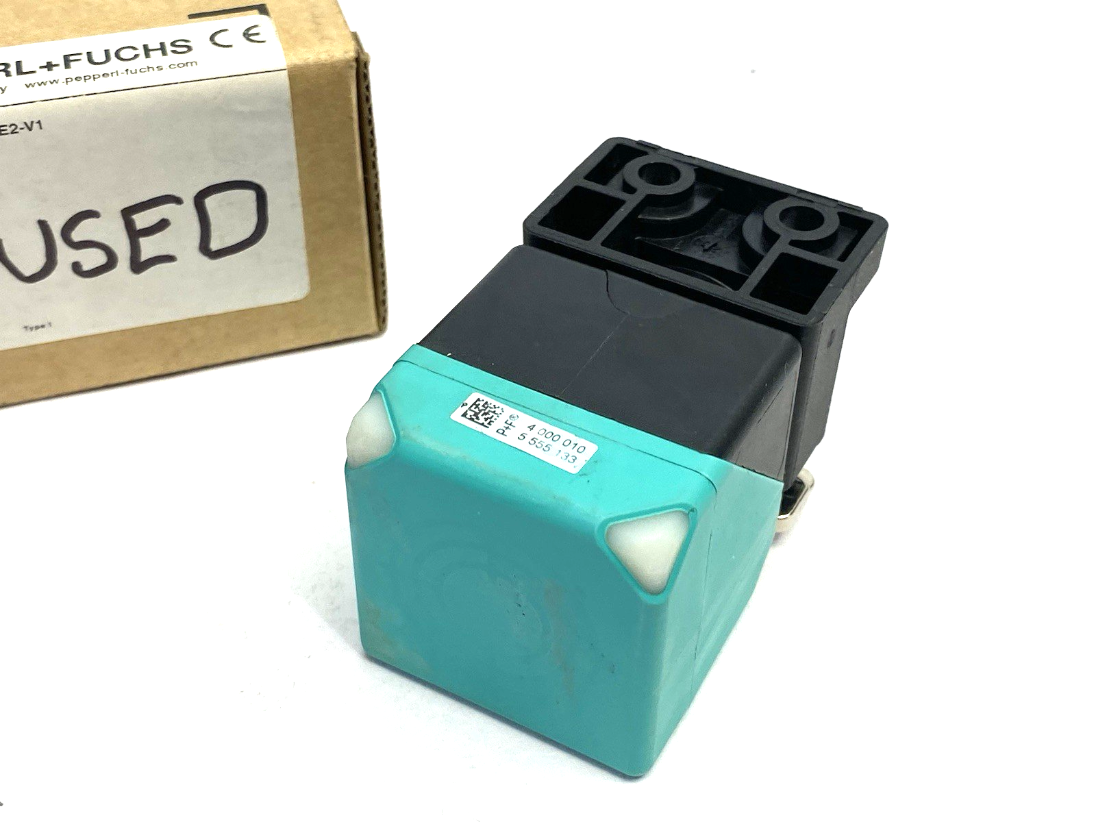 NBB20-L2-E2-V1 | Pepperl+Fuchs Inductive Cube Sensor, 4-LEDs, 187481 - Used - Maverick Industrial Sales