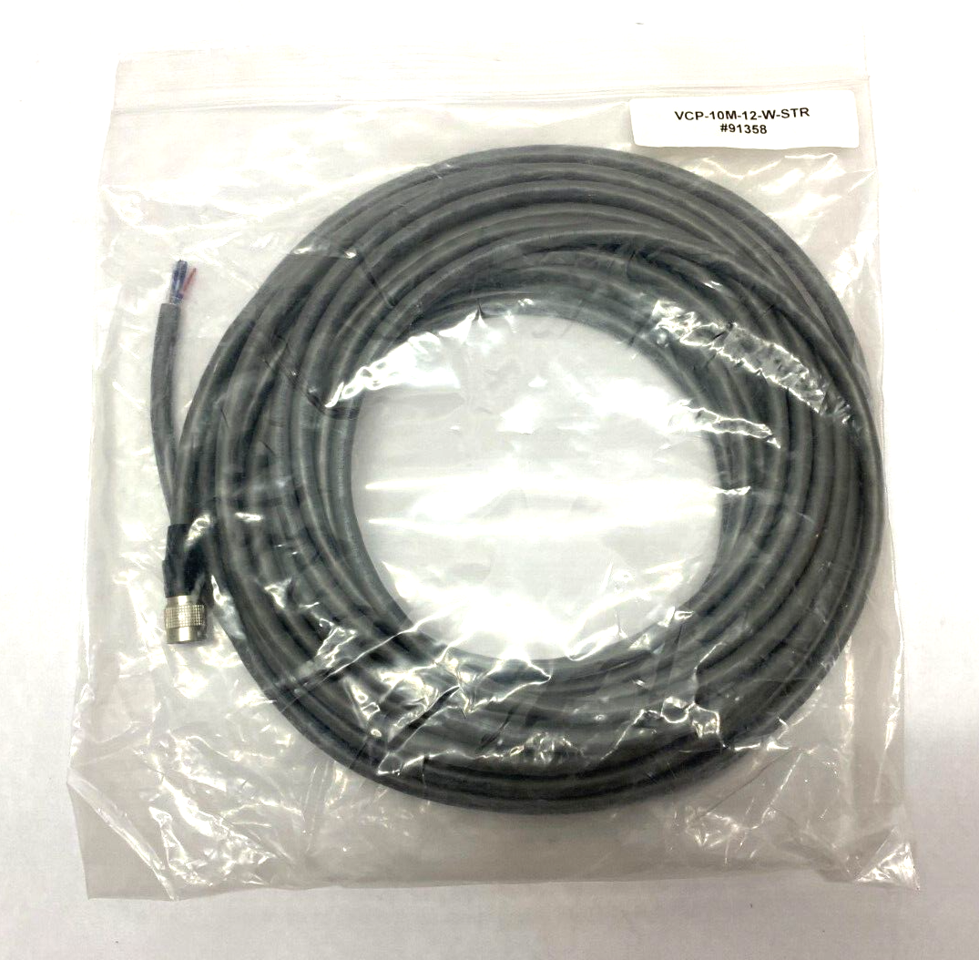 Nortech Systems VCP-10M-12-W-STR Single Ended Cable 12 Pin Straight Connector - Maverick Industrial Sales