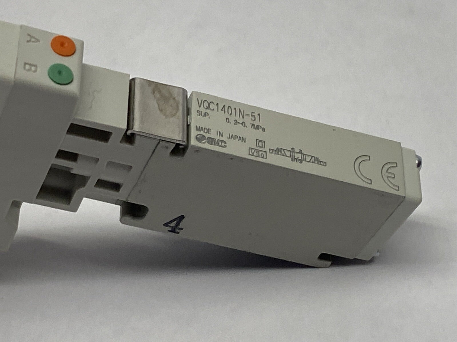 SMC VQC1401N-51 Pneumatic Solenoid Valve 5-Port 24VDC - Maverick Industrial Sales