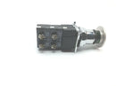 10 Terminal 3 Contact Block with Green and Chrome Flush Pushbutton - Maverick Industrial Sales