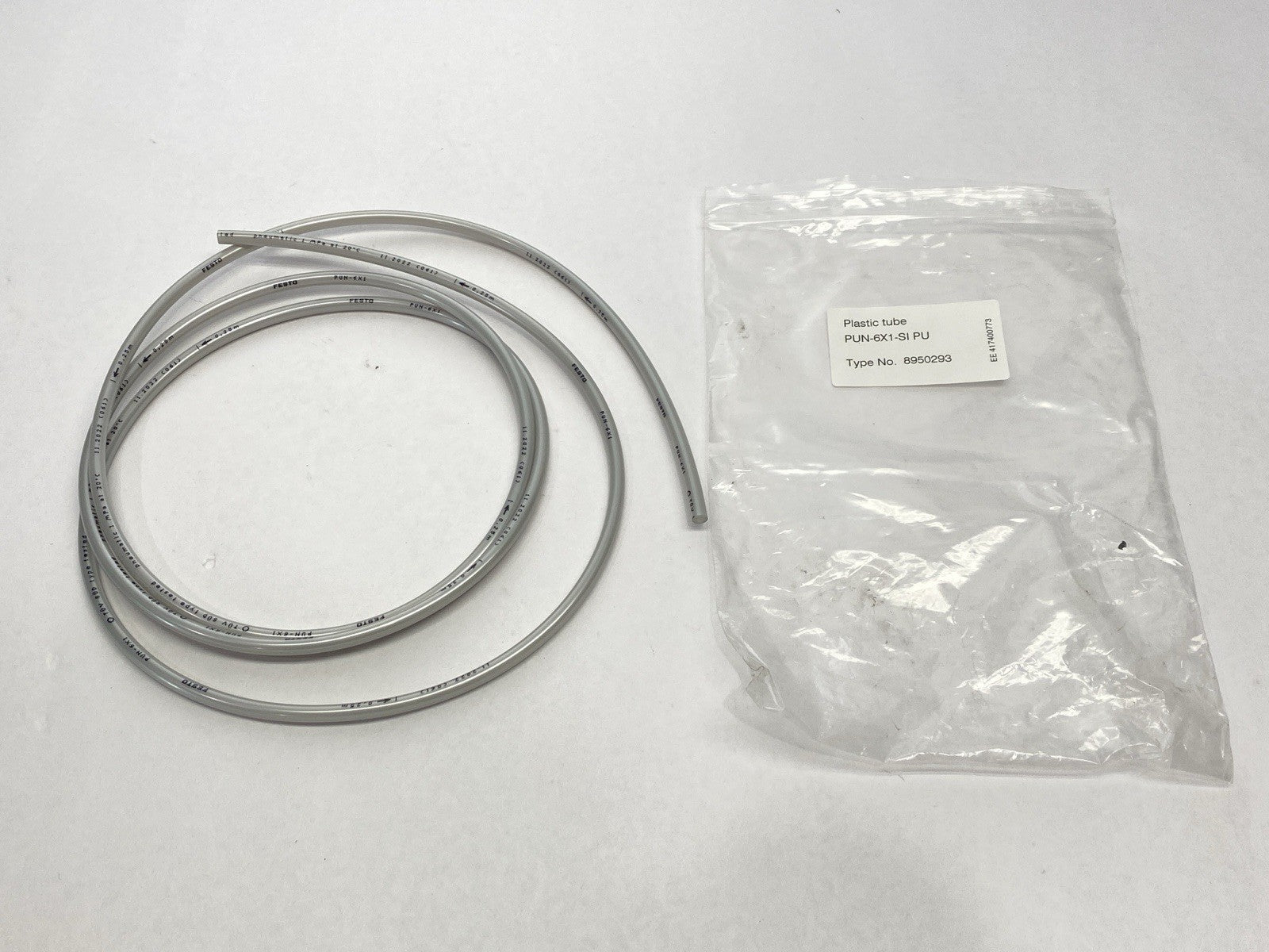 Festo PUN-6X1-SI Plastic Tubing 6mm OD 4mm ID 2m 152586 - Maverick Industrial Sales