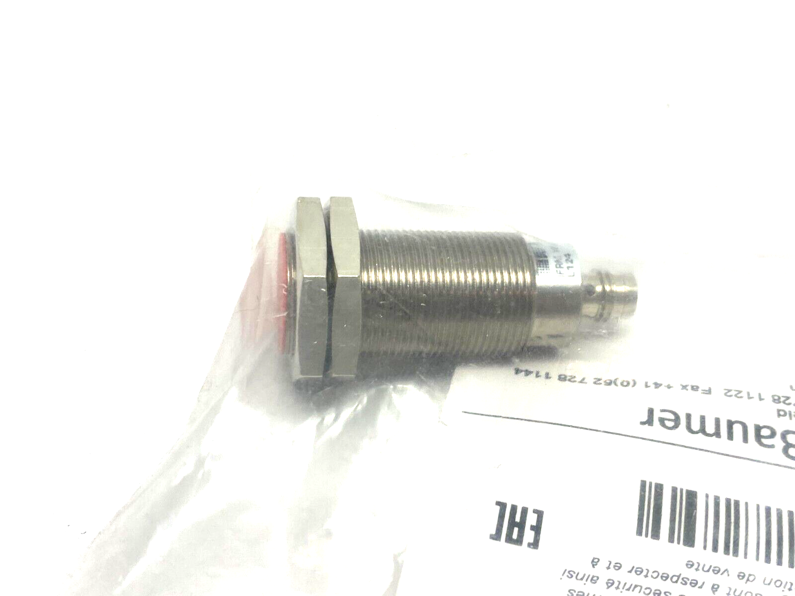 Baumer IFRM 18N1701/S35L Inductive Proximity Switch Quasi-Flush Mount 10229664 - Maverick Industrial Sales