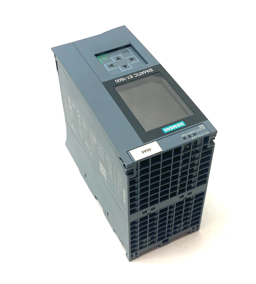 Siemens 6ES7 515-2FM02-0AB0 SIMATIC S7-1500 CPU Unit 750kB 3Mb, 1515F-2 PN - Maverick Industrial Sales