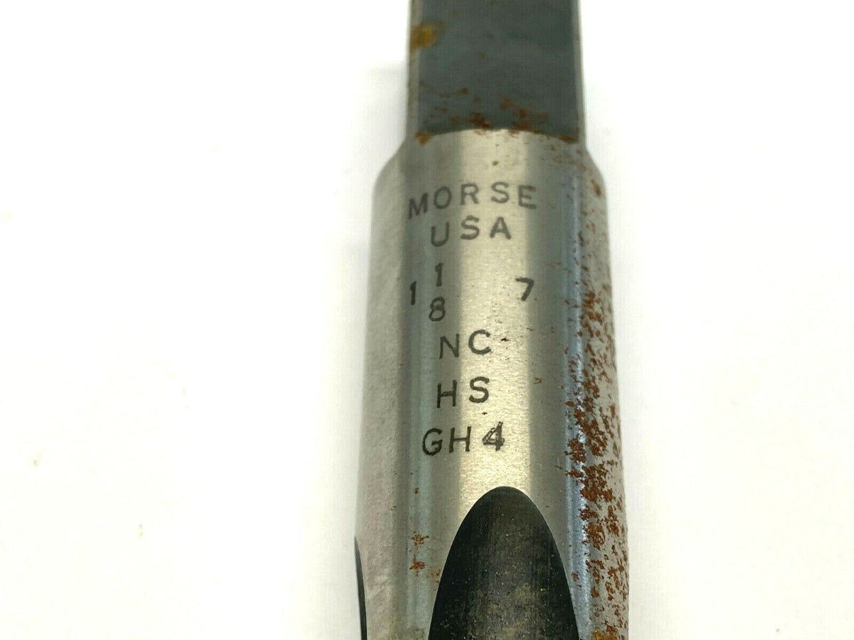 Morse Cutting Tools 2046 HHS Hand Tap Bottom Style 4 Flute 1-1/8"-7 NC HS GH4 - Maverick Industrial Sales