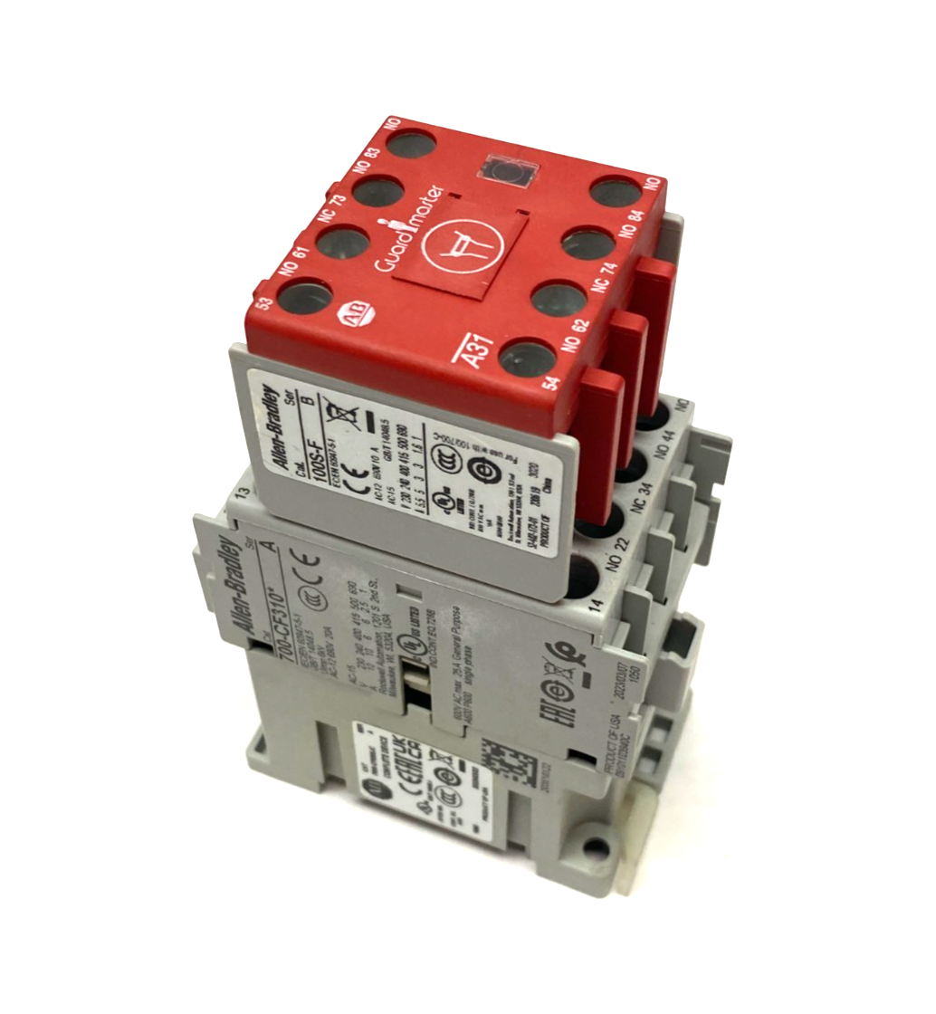 Allen Bradley 700S-CF440EJC Ser. A Guardmaster Safety Control Relay, 8 Pole - Maverick Industrial Sales