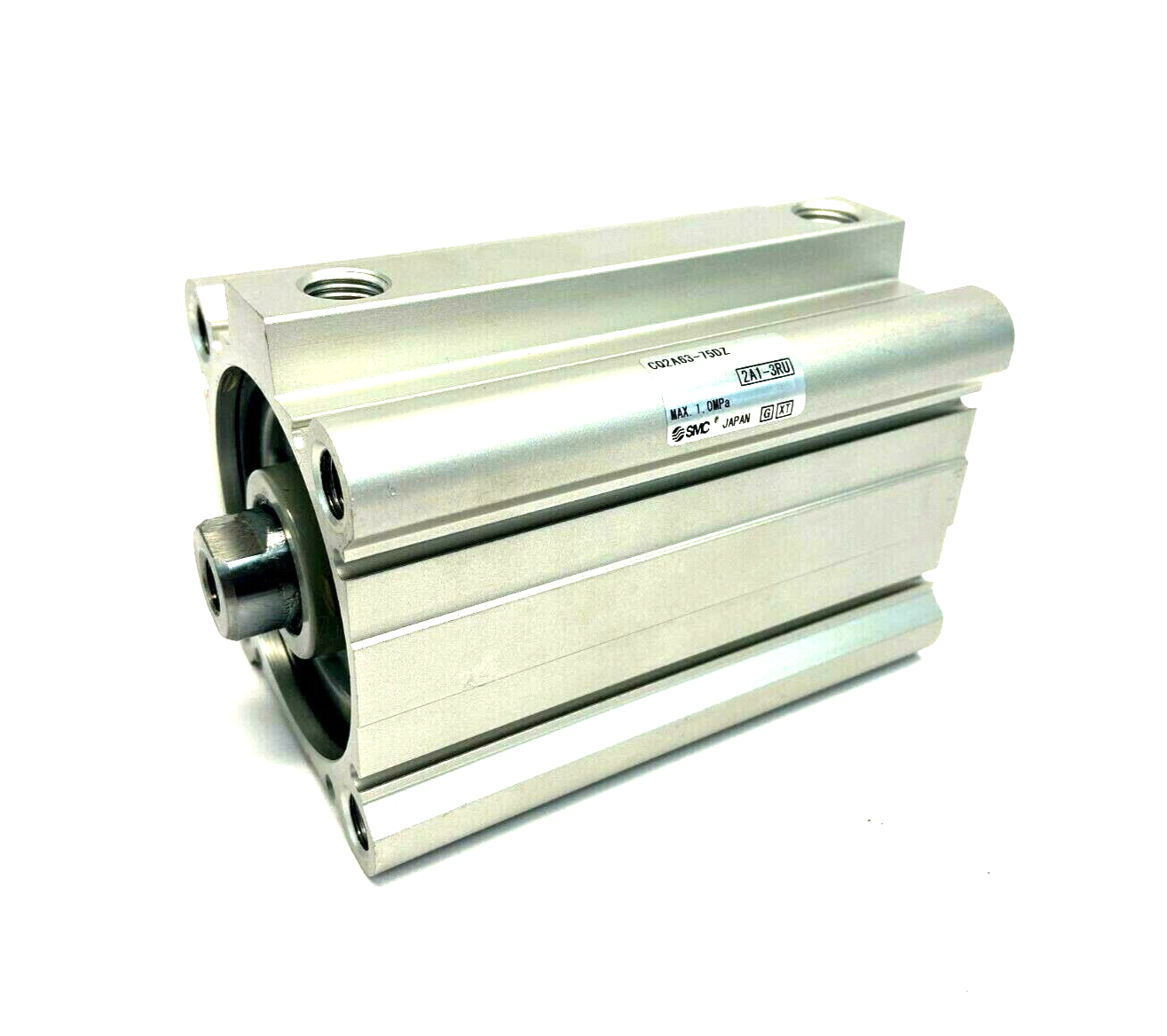SMC CQ2A63-75DZ Compact Pneumatic Cylinder 63mm Bore 75mm Stroke - Maverick Industrial Sales