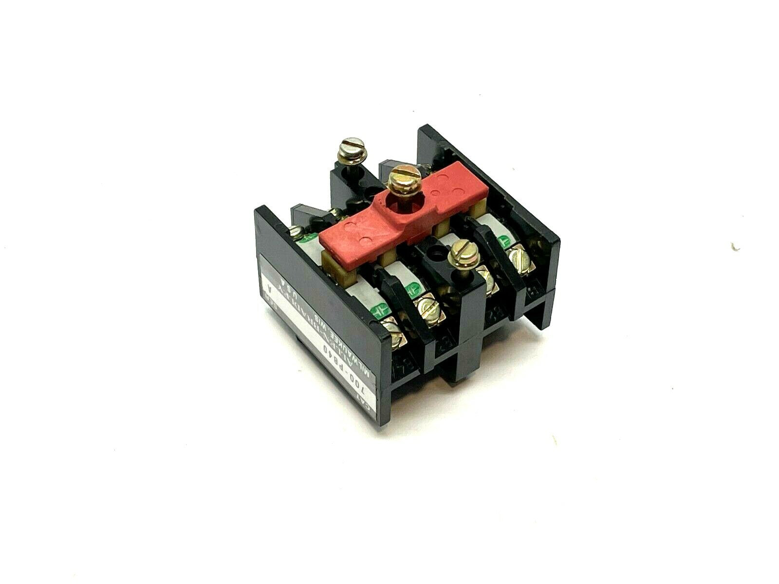 Allen Bradley 700-PB40 Ser. A Second Deck Auxiliary Contact - Maverick Industrial Sales