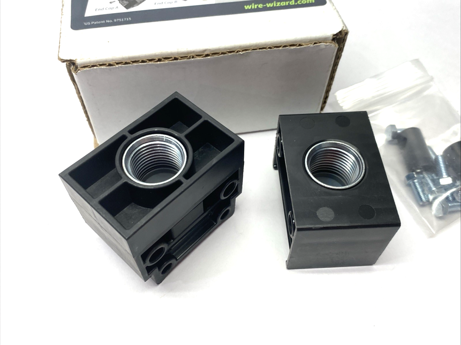 WGM-ECK-50 | Wire Wizard Guide Module End Cap Kit, Male & Female - New – Open box - Maverick Industrial Sales