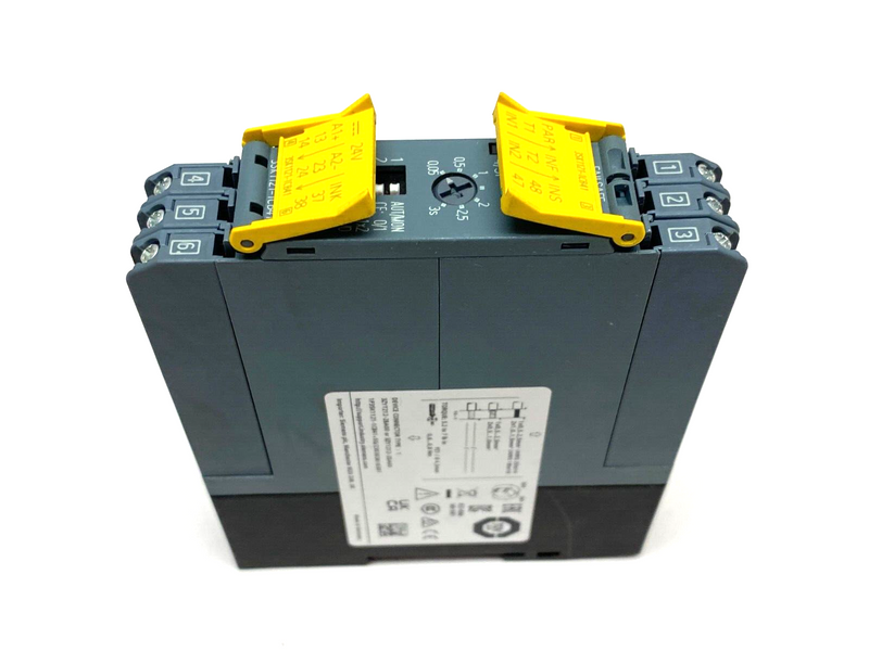 Siemens 3SK1121-1CB41 SIRIUS Safety Relay Advanced Series w/ Time Delay - Maverick Industrial Sales