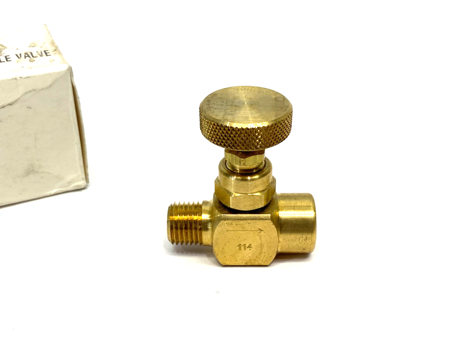 Norgren 17-001-114 Brass Needle Valve - Maverick Industrial Sales