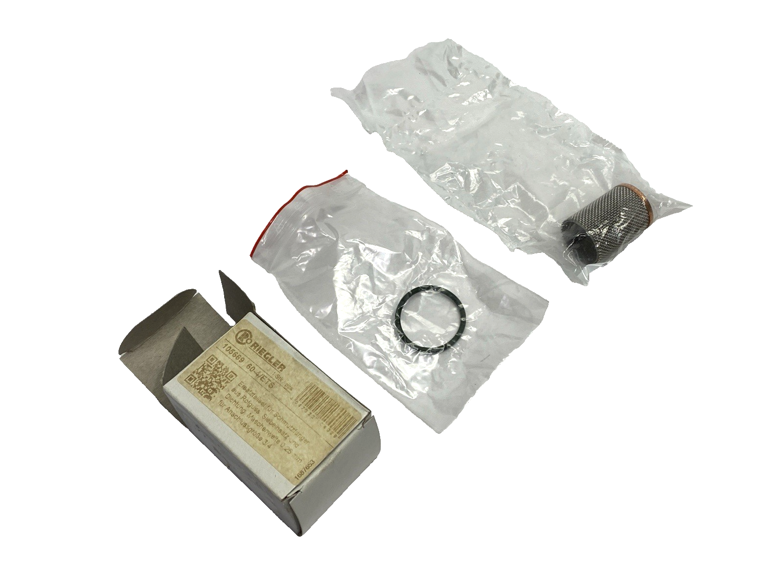 105669 | Riegler Replacement Dirt Strainer Set 60-4/ETS - New – Open box - Maverick Industrial Sales