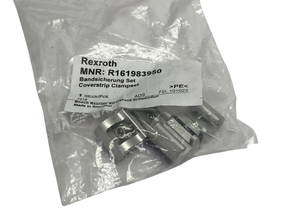 R161983950 | Rexroth Rail Seal Holder SET OF 34 - New - Maverick Industrial Sales