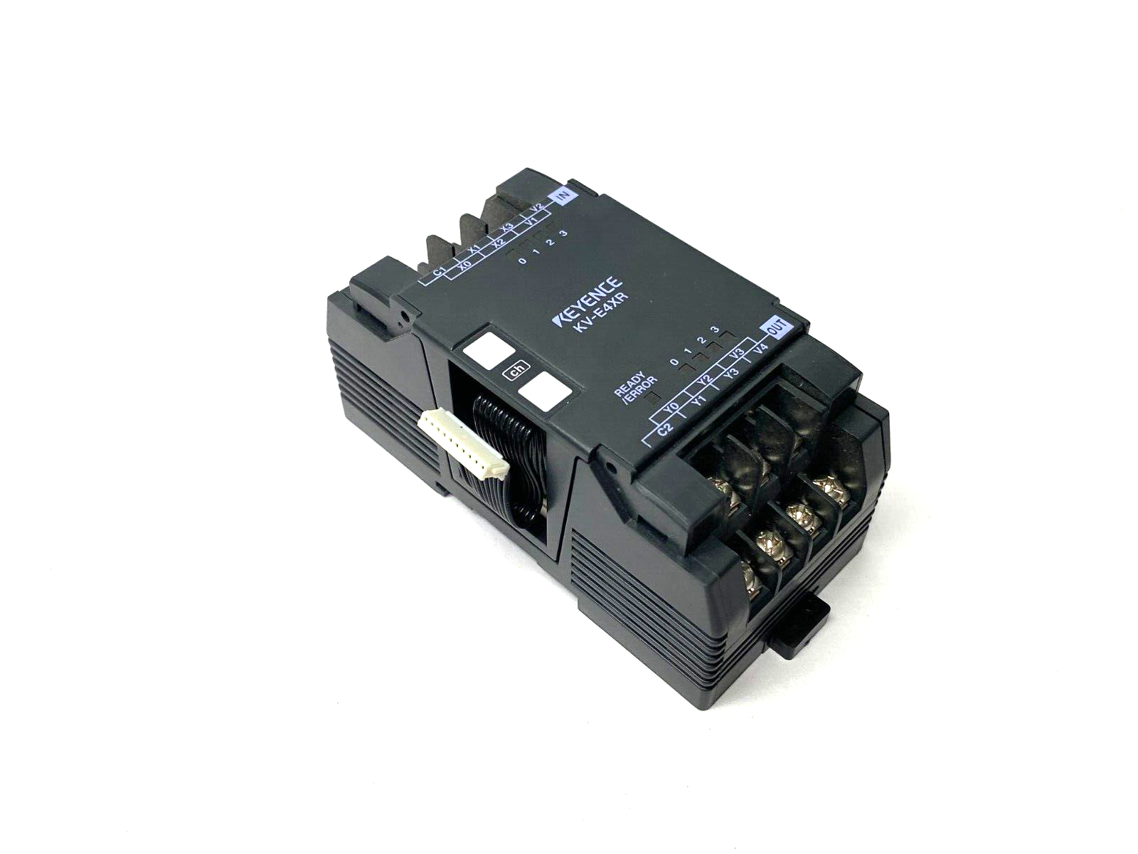 Keyence KV-E4XR Digital Expansion Module MISSING COVERS - Maverick Industrial Sales