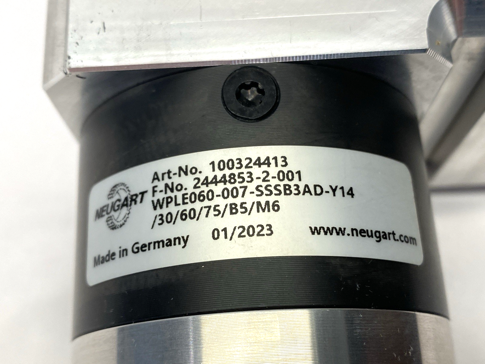 Neugart WPLE060-007-SSSB3AD-Y14 Angular Gearbox - Maverick Industrial Sales