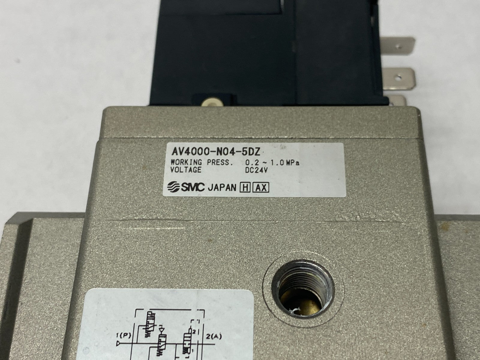 SMC AV4000-N04-5DZ Pneumatic Soft Start Up Valve 1/2" NPT Ports - Maverick Industrial Sales