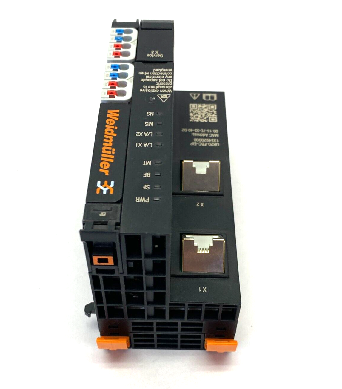 Weidmüller 1334920000 Remote I/O Fieldbus Coupler UR20-FBC-EIP NO END PLATE - Maverick Industrial Sales